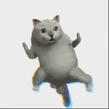dancing cat
